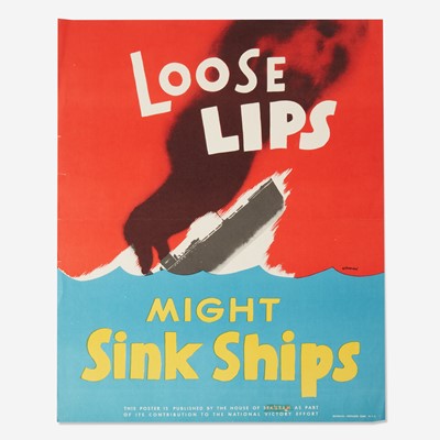 Lot 106 - [Posters] [World War II] Goff, Seymour R. (Ess-ar-gee)
