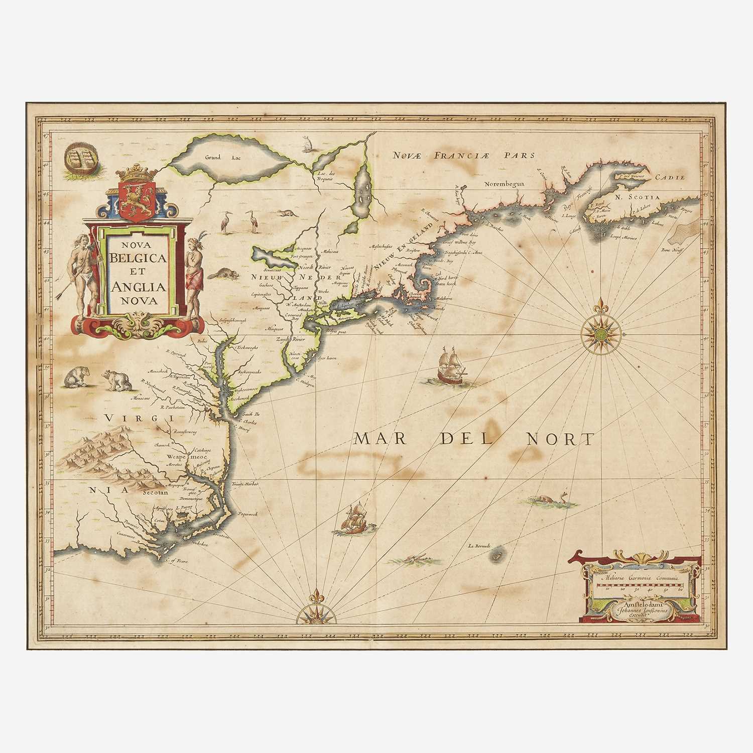 Lot 85 - [Maps & Atlases] Janssonius, Johannes