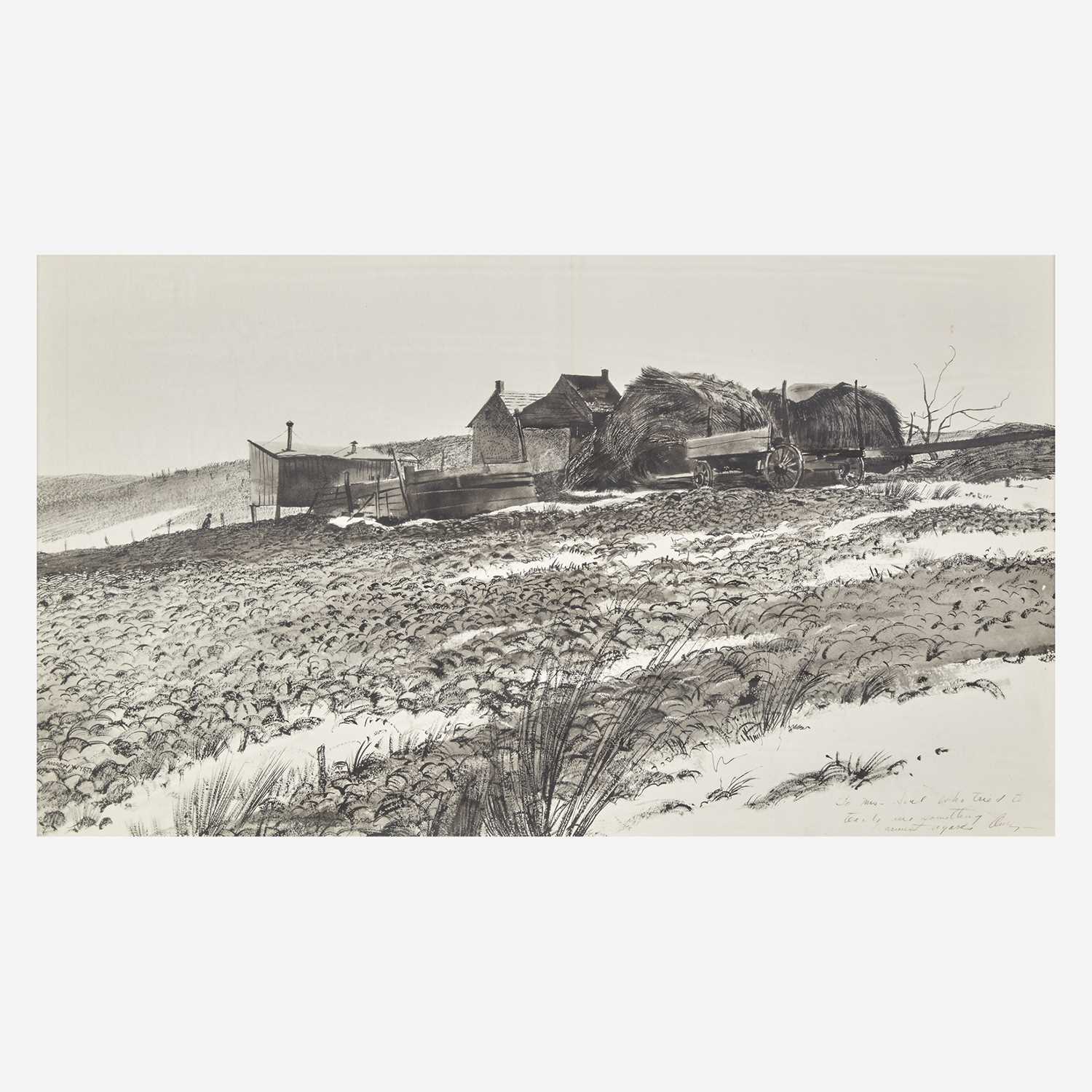 Lot 49 - Andrew Wyeth (American, 1917–2009)