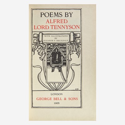 Lot 78 - [Fine Bindings] [Bennett] Tennyson, Alfred Lord