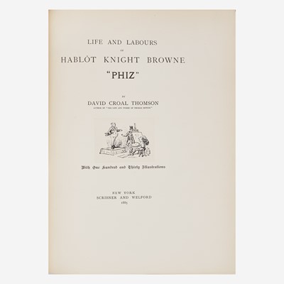 Lot 52 - [Children's & Illustrated] [Browne, Hablot Knight] Thomson, David Croal