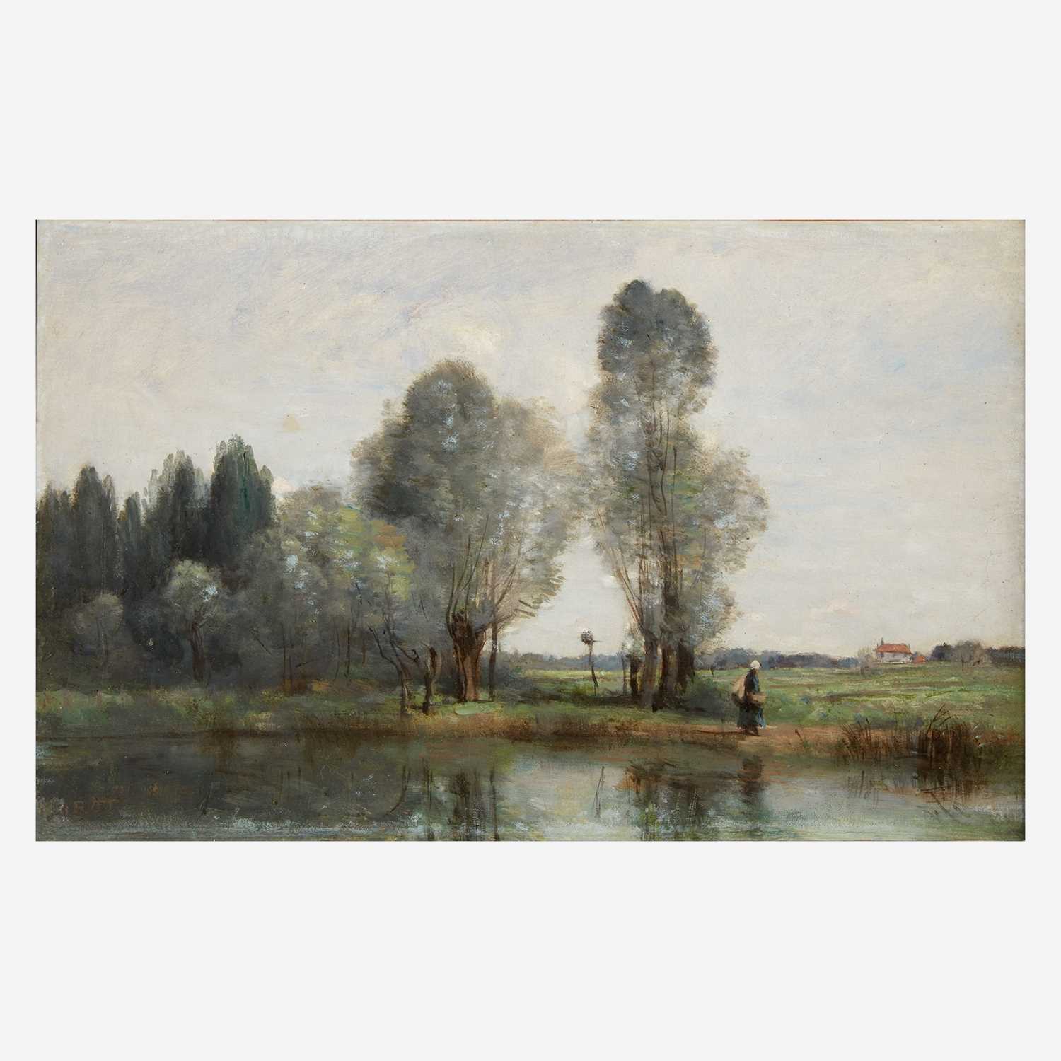 Lot 30 - Jean-Baptiste-Camille Corot (French, 1796–1875)