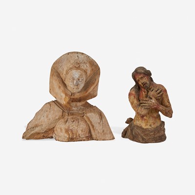 Lot 24 - Two Religious Sculptures