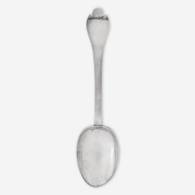 Lot 22 - A silver tablespoon