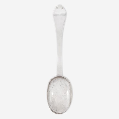 Lot 33 - A silver tablespoon