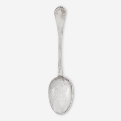 Lot 37 - A silver tablespoon