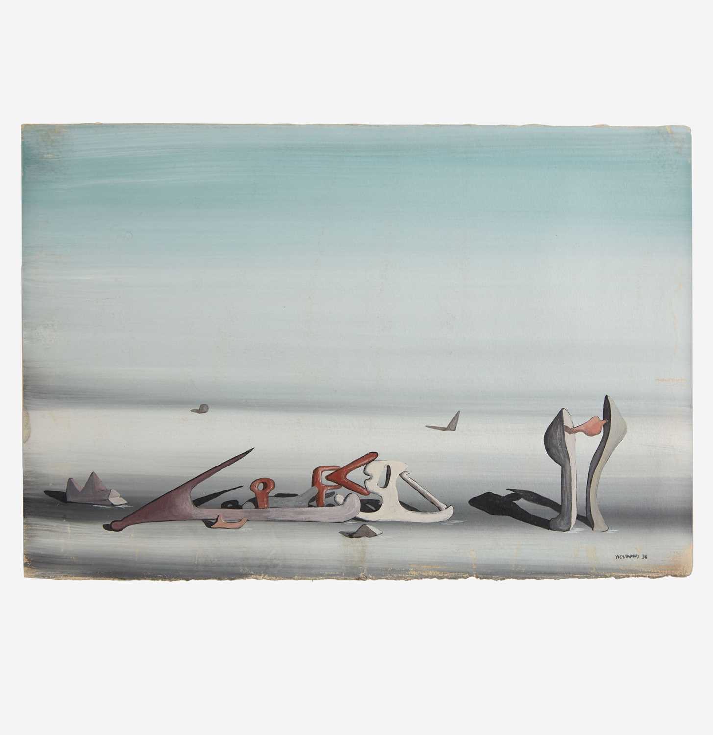 Lot 36 - Yves Tanguy (American/French, 1900-1955)