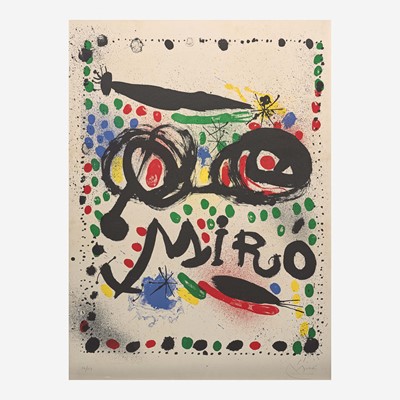 Lot 102 - Joan Miró (Spanish, 1893-1983)