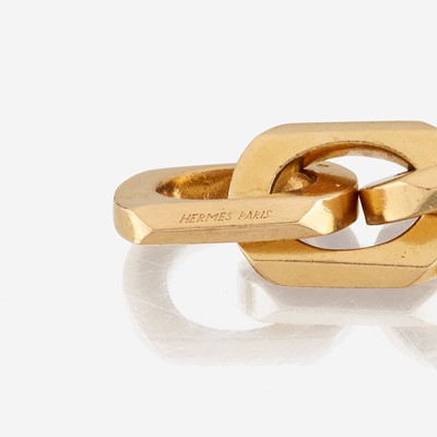 Lot 63 - A gold bracelet, Hermès