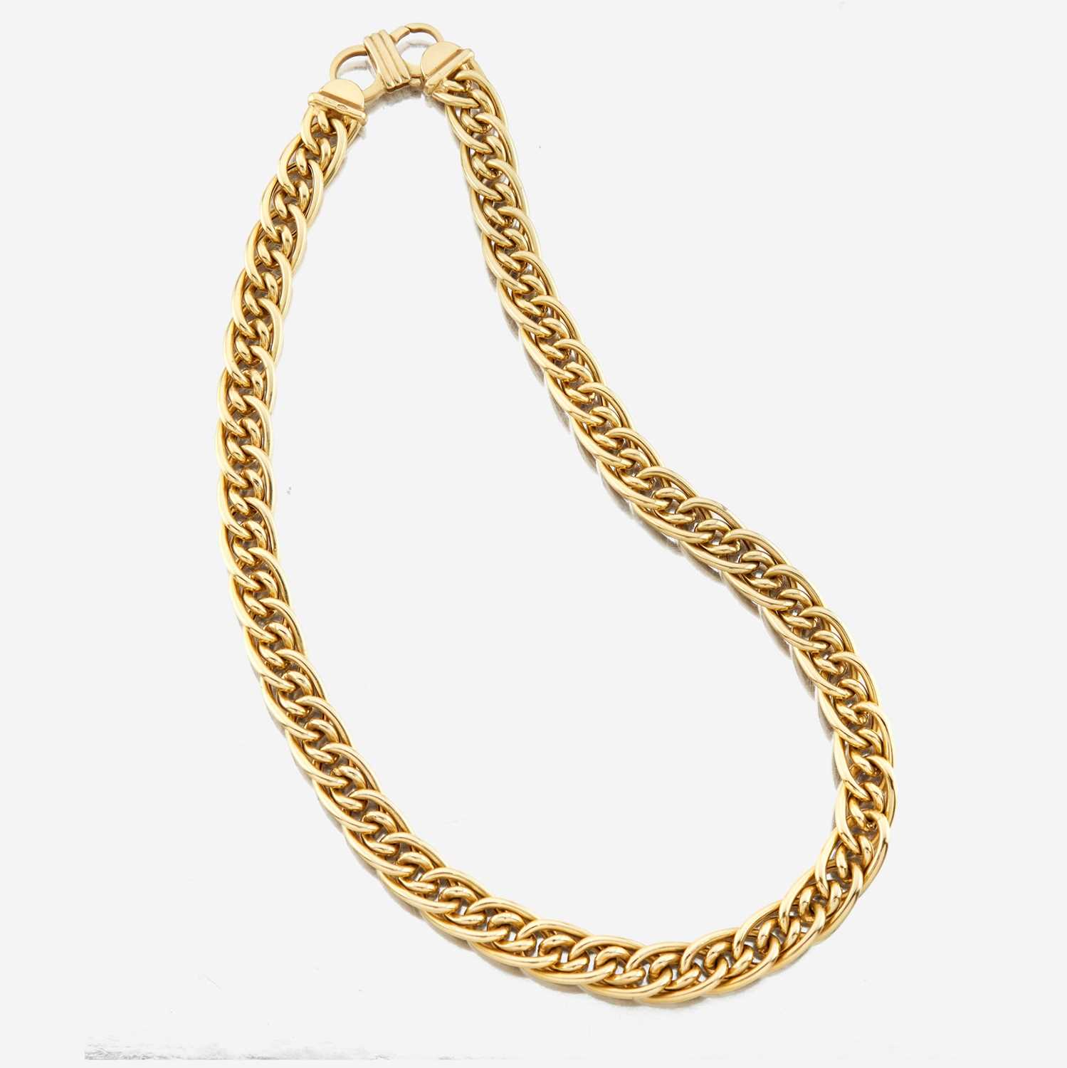 Lot 84 - A gold necklace, Urbano