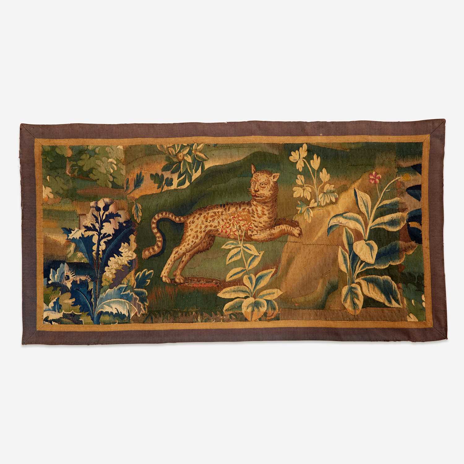 Lot 14 - A Flemish Verdure Tapestry Fragment
