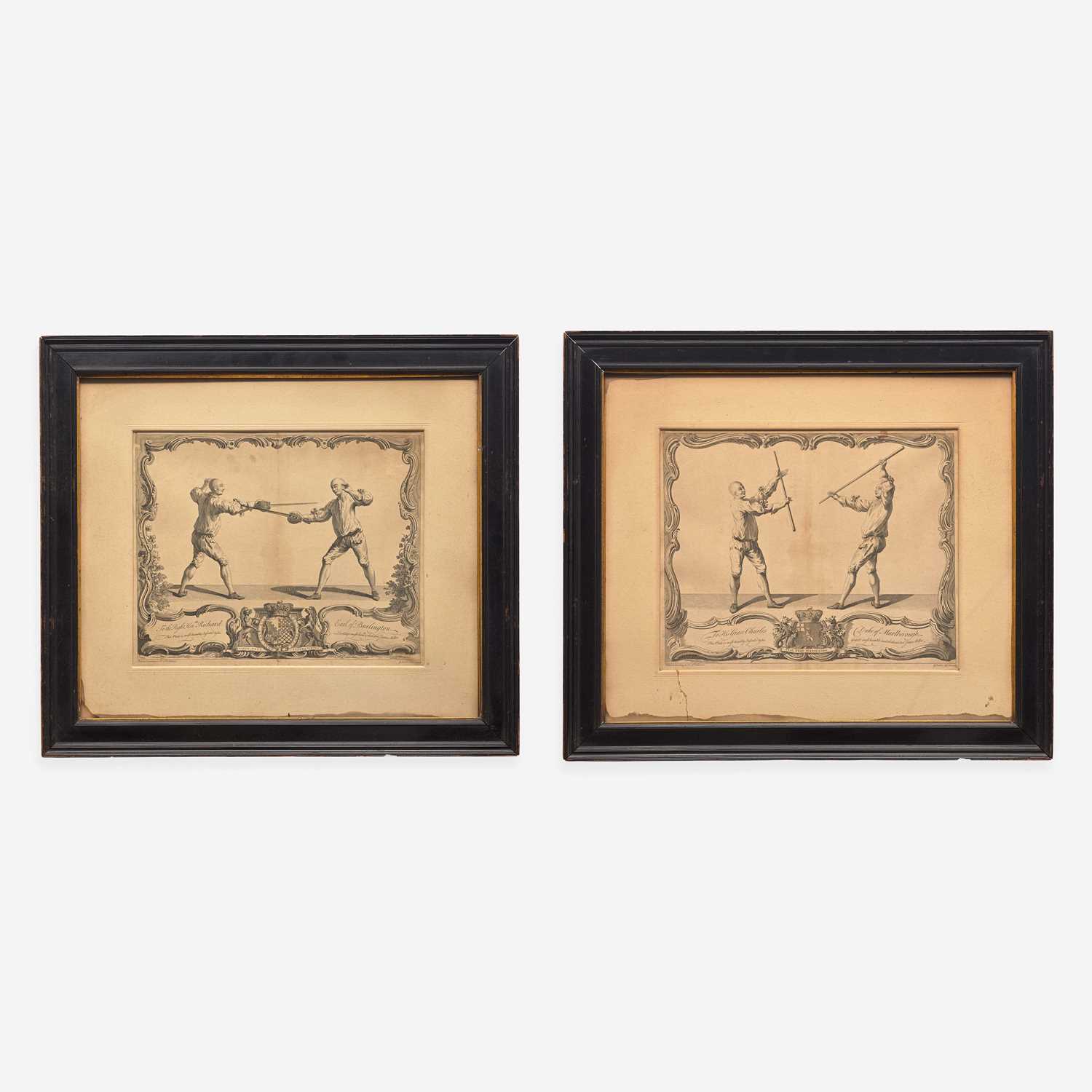 Lot 78 - A Pair of Framed English Engravings