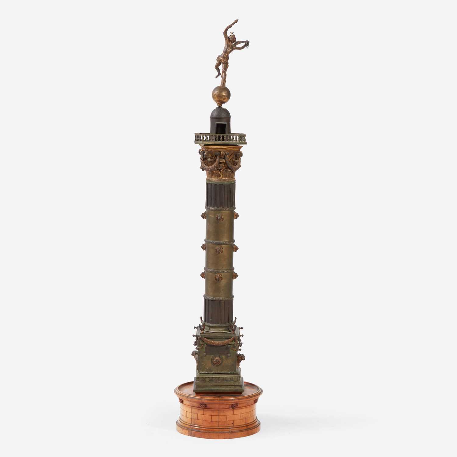 Lot 60 - A Large Grand Tour Bronze Model of the July Column