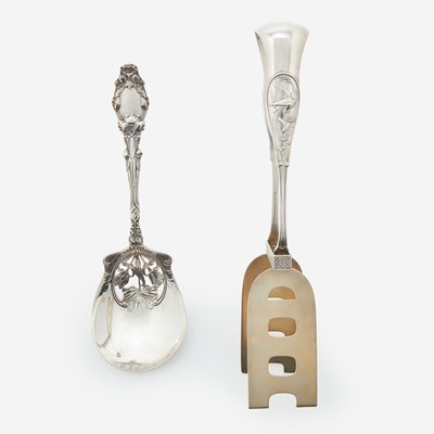 Lot 155 - Two Sterling Silver Serving Pieces