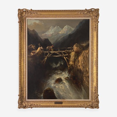 Lot 51 - Attributed to Louis-Gabriel-Eugène Isabey (French, 1803–1886)