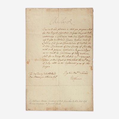 Lot 29 - [Autographs & Manuscripts] Charles II