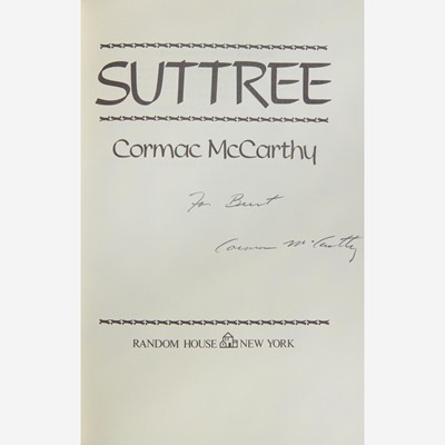 Lot 59 - [Literature] McCarthy, Cormac