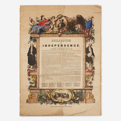 Lot 10 - [Americana] [Declaration of Independence] Kohler, I(gnaz).