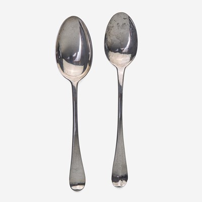 Lot 51 - Two silver tablespoons