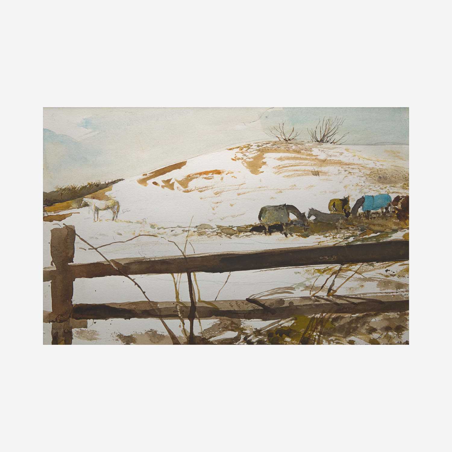 Lot 38 - Andrew Wyeth (American, 1917–2009)