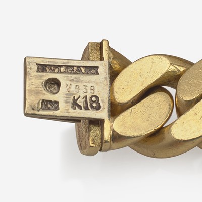 Lot 12 - An 18K Gold Bvlgari Chain