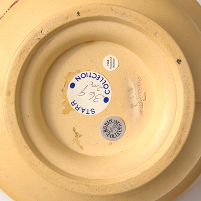 Lot 30 - A Wedgwood Encaustic-Decorated Caneware Bough Pot or Pastille Burner