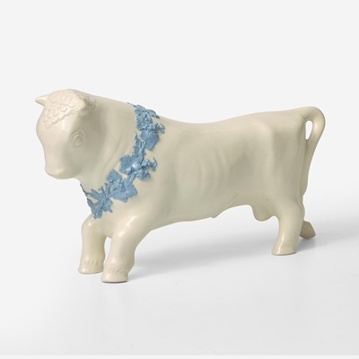 Lot 226 - A Wedgwood Arnold Machin (1911-1999) Designed Queensware Ferdinand the Bull Figure