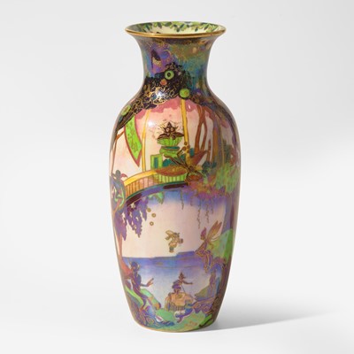 Lot 180 - A Wedgwood Fairyland Lustre Baluster-Form Vase