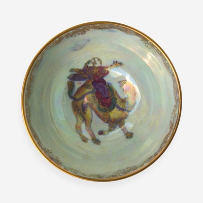 Lot 169 - A Small Wedgwood Celestial Dragon Lustre Footed Bowl