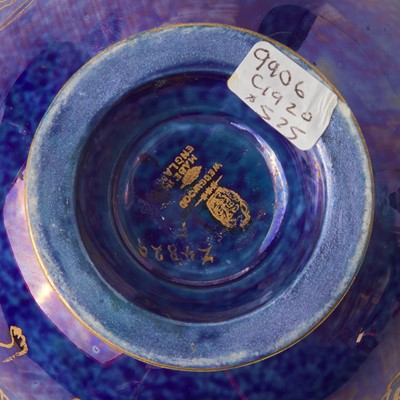 Lot 169 - A Small Wedgwood Celestial Dragon Lustre Footed Bowl
