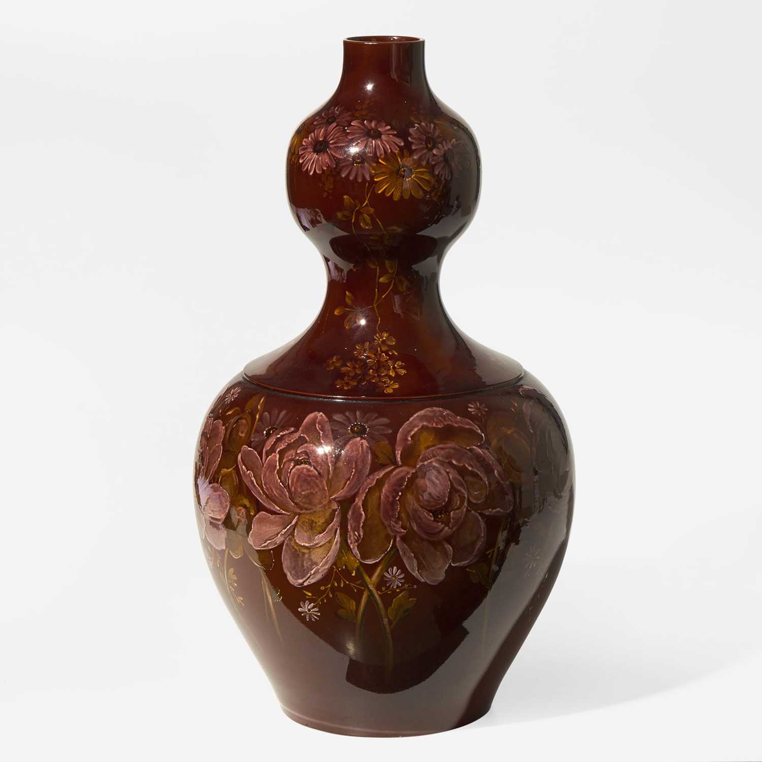 Lot 163 - A Monumental Wedgwood Magnolia Ware Vase