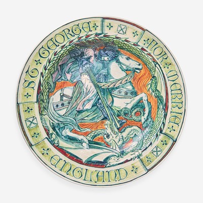 Lot 154 - A Wedgwood St. George and the Dragon Charger