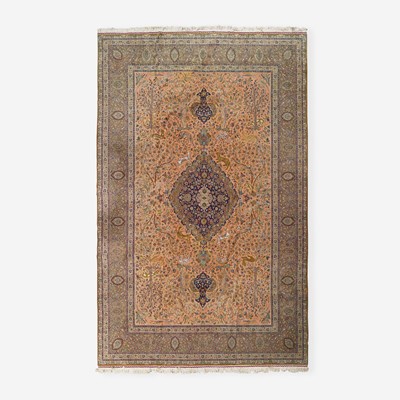 Lot 35 - A Persian Tabriz carpet