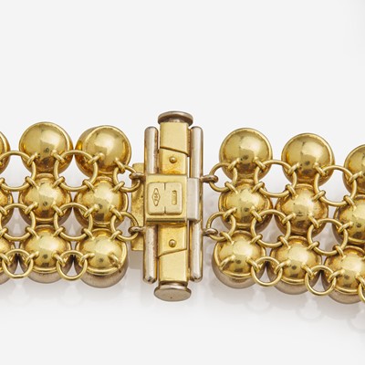 Lot 20 - A Two-Tone Gold Valentino Necklace
