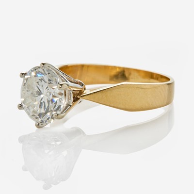 Lot 45 - A Ladies Solitaire Diamond Ring