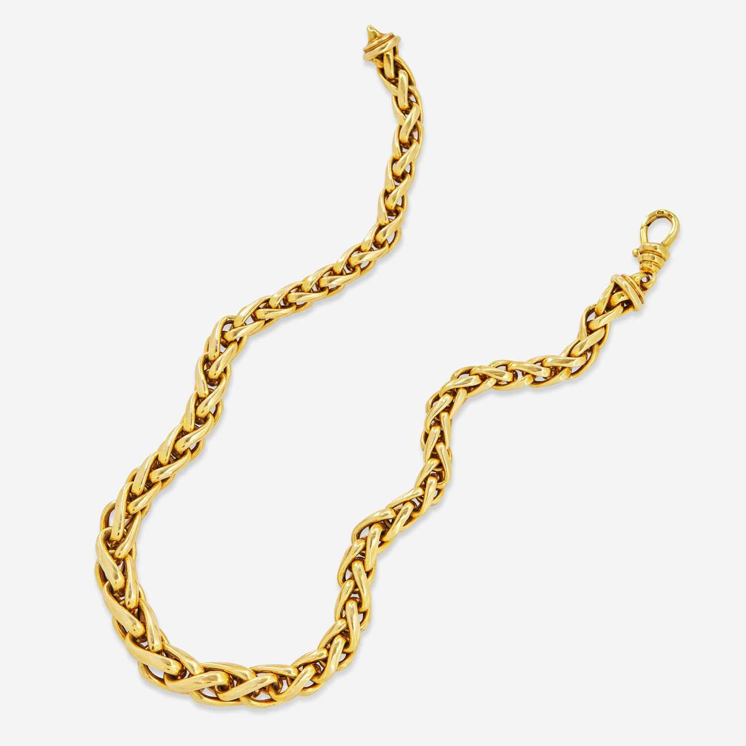 Lot 6 - A 14K Yellow Gold Necklace