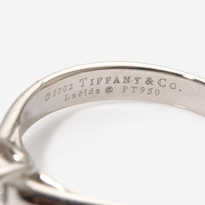 Lot 48 - A Tiffany & Co. Lucida Diamond Solitaire Engagement Ring