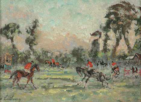 Lot 60 - ANDRE HAMBOURG (French 1909-1999) "CONCOURS...