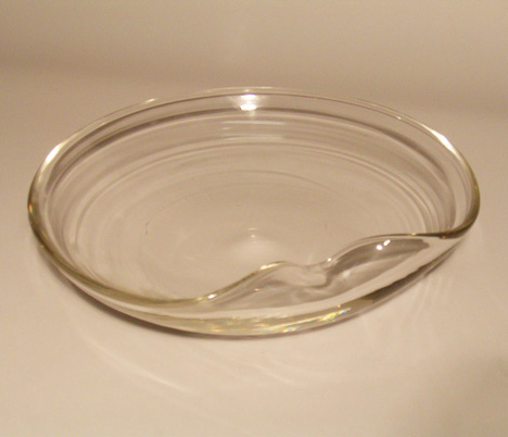 Lot 9 - Crystal low centerpiece bowl