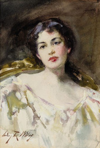 Lot 64 - IRVING RAMSAY WILES  (AMERICAN 1861-1948)
