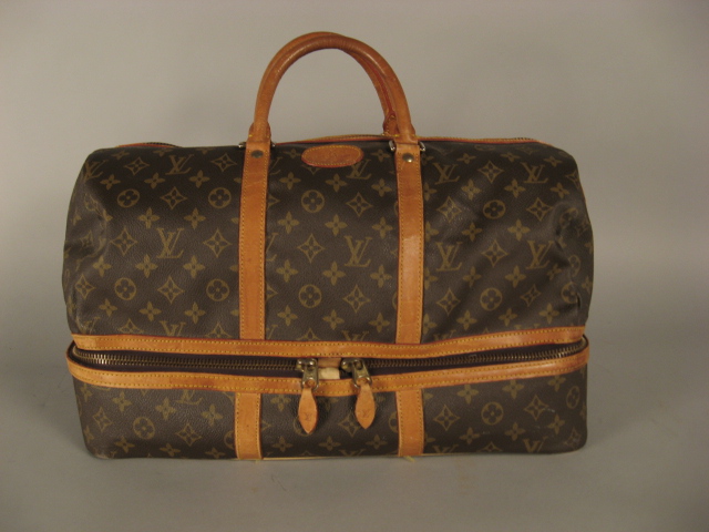 Sell Louis Vuitton Vintage Alize 2 Poches Monogram Travel Bag  Brown   HuntStreetcom