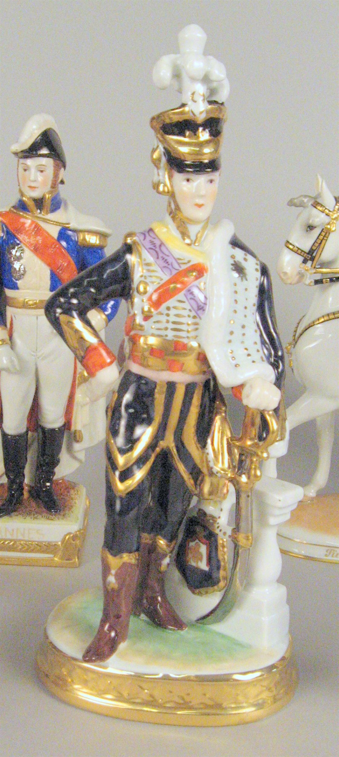 Scheibe Alsbach Porzellan KATALOG Figur CATALOG Porcelain Napoleon Soldier 