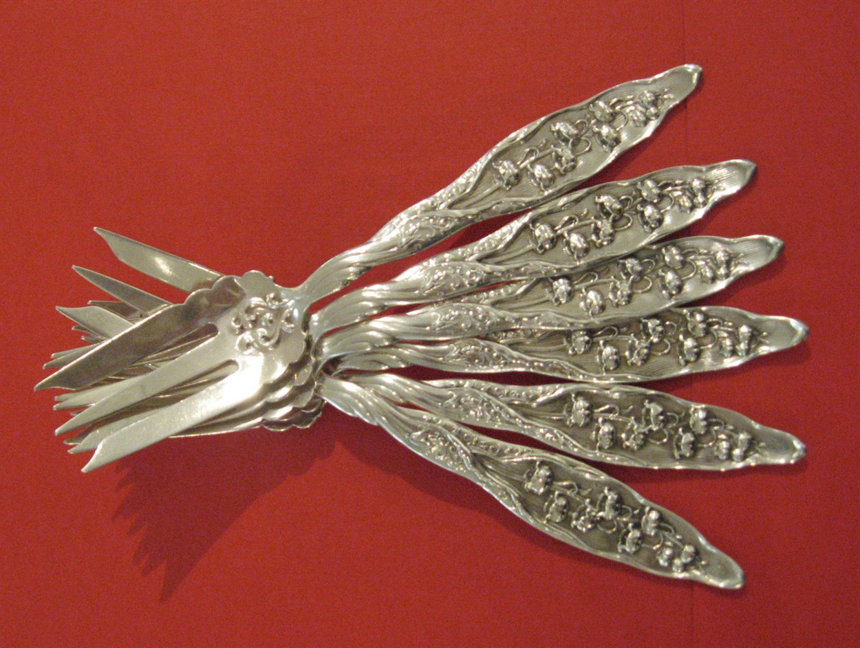 Lily By Whiting Sterling Silver Salad Fork 6" 