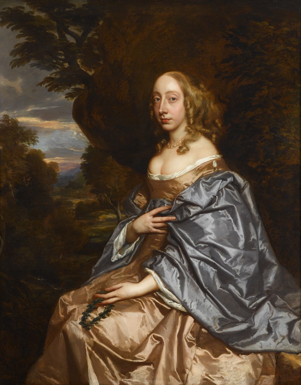 Lot 111 - Attributed to Sir Peter Lely  (British, 1618-1680)