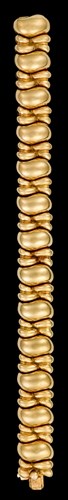 Lot 46 - 18 karat yellow gold bracelet, Rene Boivin