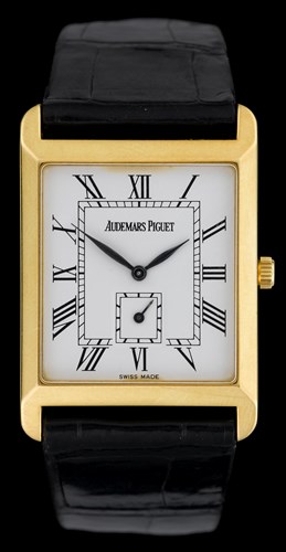Lot 40 - Gentleman's 18 karat yellow gold wristwatch, Audemars Piguet
