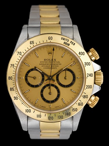 Lot 47 - Gentleman's stainless steel and 18 karat yellow gold Cosmograph chronometer wristwatch, Rolex