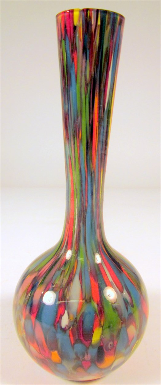 Details about   14" tall CZECHOSLOVAKIA  END-OF-DAY VASE 