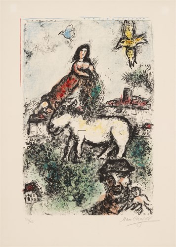 Lot 18 - MARC CHAGALL  (FRENCH/RUSSIAN, 1887-1985)