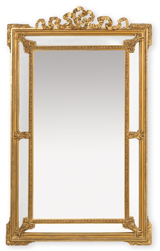 Lot 70 - Neoclassical giltwood mirror
